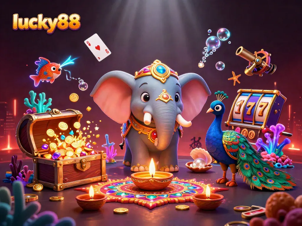 Experience thrilling action at lucky88 with vibrant casino games, energetic characters, and engaging visuals.